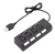 Hub 4 Puertos Usb 2.0 Teclas De Corte Entrada Para Fuente