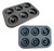 Molde X6 Mini Donas Repostería Antiadherente Horno Flanera