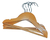 Percha De Madera Bebes Barnizada Lustrada 26 Cm - comprar online