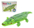 Cocodrilo Inflable Con Manija 142cm Pileta Verano Verde