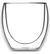 6 Vasos Tazas Jarro 250ml Doble Pared Vidrio Borosilicato - Life H&D