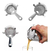 Colador Oruga Acero Inox Barman Cockteleria Tragos Bebidas - comprar online