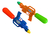 Pistola De Agua 33cm Verano Pileta Niños Regalo Navidad - tienda online