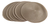 Individual De Mesa Redondos Rusticos 37cm Deco