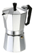 Cafetera Italiana 9 Pocillos Moka Café Express Premium Color Plateado en internet