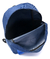 Mochila Espalda Escolar Colores Lisa Primaria Practica Comod Color Azul - tienda online