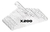 Perchas Acrilico Plastico Transparente Reforzada 10u Life Hd - comprar online
