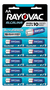 10 Pilas Aa Rayovac Alcalina