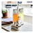 Set Condimentero Exhibidor Aceite Vinagre Sal Pimienta 4 Pcs - comprar online