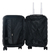 Valija De Cabina Carry On Expandible 20 PuLG Hard Check In Color Negro Línea Horizontal - comprar online
