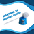 Escobilla De Baño Con Deposito Color Blanco Economico Resist - comprar online