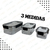 Taper Hermeticos Set X3 Tupper De Plastico Apilable Life H&d en internet