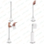 Soporte De Baño Para Rollos De Papel De Pie Calidad Premium - Life H&D