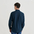 Camisa Hombre Taverniti M/L Muslin Azul Oscuro en internet