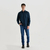 Camisa Hombre Taverniti M/L Muslin Azul Oscuro - tienda online