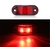 kit 12 Luz Vigia KLXQSD-5 - Cor Cristal / Vermelho - KLX Qualidade e Inovação