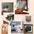 Porta Basculante cão Gato com 4 Way Flap Porta Trava de Segurança para o Cão Gatos Gatinho Plástico ABS Pequeno Pet Portão portas de Batente de porta Kit Gato Cães Porta Basculante cão Gato com 4 Way Flap Porta Trava d - Miau&Au