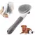 Auto-limpeza pet removedor de pêlos pente gato slicker escova pet remoção de - comprar online