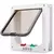 Porta Basculante cão Gato com 4 Way Flap Porta Trava de Segurança para o Cão Gatos Gatinho Plástico ABS Pequeno Pet Portão portas de Batente de porta Kit Gato Cães Porta Basculante cão Gato com 4 Way Flap Porta Trava d - comprar online