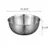 Conjunto de tigela de aço inoxidável 1-3 com escala para cozinhar, assar, arma - Miau&Au