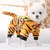 Roupas para pets de estimação, macacões de lã macia e quente para cães peq - comprar online
