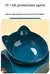 Tigelas de animal de estimação com alimentador de água 3 em 1, design da orel - Miau&Au