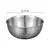 Conjunto de tigela de aço inoxidável 1-3 com escala para cozinhar, assar, arma