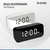 Imagen de Reloj Despertador Y Parlante Bluetooth Alarma Micro Tf Radio Color Negro
