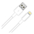 Cable Soul Para iPhone 7 8 X 11 Plus Carga Rapida 2 Metros Color Blanco
