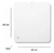 Panel Placa Calefactor Estufa Baño No Toxico Calor Sola Term - tienda online