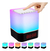 Lampara Parlante Bluetooth Suono Reloj De Mesa Rgb
