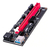 Kit Con 3 Cables De Minería Pci-e 009s Pci-e, 16 Puertos Usb 3.0, Color Negro - comprar online