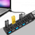 Multiplicador Zapatilla Hub Usb 7 Puertos 2.0 Switch Individ en internet
