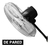Ventilador 3 En 1 Pie Turbo Pared 20 Acero Inox Industrial - PLAYSMARTT