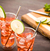 Set 4 Sorbetes Acero Inoxidable Limpiador Tragos Jugo Vaso - tienda online