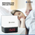 Lampara Parlante Bluetooth Suono Reloj De Mesa Rgb Color Blanco - tienda online