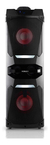 Parlante Torre Noblex Mnt1050 Bluetooth Micrófono Negro Con Luces 220v en internet