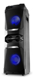 Parlante Torre Noblex Mnt1050 Bluetooth Micrófono Negro Con Luces 220v