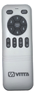 Ventilador Vitta Vdt-cfmb001sl De Techo Retractil C/luz Calida Y Fria 6 Velocidades Acero