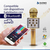 Microfono Inalambrico Karaoke Bluetooth Recargable Fiestas C - PLAYSMARTT