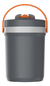 Garrafa Jarra Termica Fliptop 2.5l Cinza Termolar Heladerita - comprar online