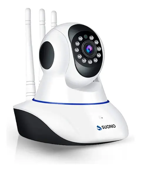 Cámara de Seguridad Domo Suono Vigilancia WiFi HD Visión 360°