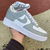 Nike Air Force 1 ‘07 Low White Grey - tienda online