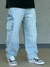 Jean Baggy Cargo Celeste