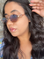Modelo réplica miu miu lentes degradê e detalhes no dourado - comprar online