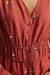 Blusa Acinturada Flores