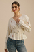 Blusa Acinturada Flores - comprar online