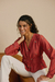 Blusa Acinturada Flores - loja online