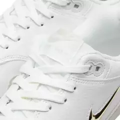 Imagen de AirMax 1 blancas pipa dorada