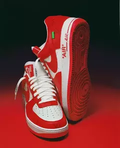 zapas tipo Air Force 1 en rojo con blanco - comprar online
